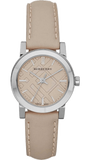 Burberry BU9207 The City Women's Watch – Beige Dial & Beige Leather Strap