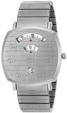 Gucci YA157410 Grip Quartz Women's Watch – Silver Dial & Silver Steel Bracelet