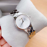 Calvin Klein K6E23146 Snake Women's Watch – Silver Dial & Silver Steel Strap