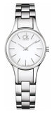 Calvin Klein K4323126 Simplicity Women's Watch – White Dial & Silver Steel Strap