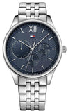 Tommy Hilfiger 1791416 Damon Chronograph Men's Watch – Blue Dial & Silver Steel Bracelet
