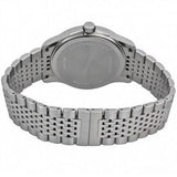 Gucci G Timeless Diamonds Black Dial Silver Steel Strap Watch For Women - YA126408