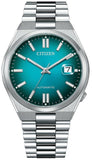 Citizen Tsuyosa NJ0151-88X Men's Automatic Watch – Blue Dial with Silver Steel Strap