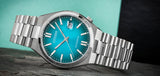 Citizen Tsuyosa NJ0151-88X Men's Automatic Watch – Blue Dial with Silver Steel Strap