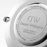 Daniel Wellington Classic Bristol Black Dial Brown Leather Strap Watch For Men - DW00100143