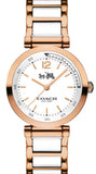 Coach Sport 14502463 Women's Watch – White Dial with Two-Tone Steel Strap