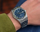 Tissot T137.207.11.041.00 PRX Powermatic 80 Men's Watch – Blue Dial & Silver Steel Strap