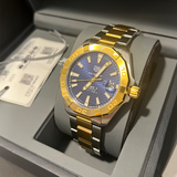 Tag Heuer Aquaracer Calibre 5 Women's Watch WBD2120.BB0930 – Blue Dial with Two-Tone Steel Strap