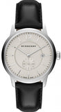 Burberry BU10000 The Classic Horseferry Men's Watch – Beige Dial & Black Leather Strap