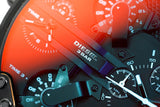 Diesel Mr Daddy 2.0 Chronograph Black Dial Black Steel Strap Watch For Men - DZ7395