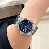 Maurice Lacroix AI6008 Aikon Automatic Men’s Watch – Blue Dial & Blue Leather Strap