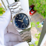 Tissot T137.207.11.041.00 PRX Powermatic 80 Men's Watch – Blue Dial & Silver Steel Strap