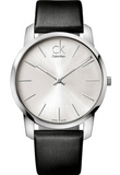 Calvin Klein K7621192 Post Minimal Men's Watch – Silver Dial & Black Leather Strap