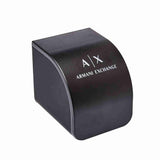 Armani Exchange Banks AX1724 Men's Chronograph Watch – Black Dial with Black Leather Strap
