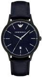 Emporio Armani AR2479 Renato Quartz Men's Watch – Blue Dial & Blue Leather Strap