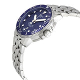 Tissot T Sport Seastar 1000 Powermatic Silicium Blue Dial Silver Steel Strap Watch For Men - T120.407.11.041.01