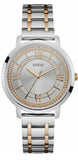 Guess W0933L6 Montauk Women's Watch – Silver Dial & Two-Tone Steel Strap