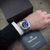 Tag Heuer Formula 1 Calibre 6 Automatic Men's Watch WAZ2014.BA0842 – Blue Dial with Silver Steel Strap