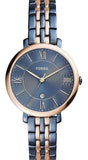 Fossil ES4321 Jacqueline Women's Watch – Grey Dial & Two-Tone Steel Strap