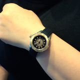 Tag Heuer Aquaracer Professional 200 Automatic Diamonds Black Dial Black Rubber Strap Watch for Women - WBP2451.FT6200