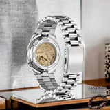 Citizen x Pantone NJ0158-89W Men's Automatic Watch – Blazing Red Dial with Silver Steel Strap