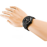 Fossil FS5525 Neutra Chronograph Men’s Watch – Black Dial & Black Steel Strap