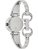 Gucci Guccissima Diamonds Mother of Pearl Dial Silver Steel Strap Watch For Women - YA134504