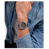 Guess GW0539G1 Edge Chronograph Men’s Watch – Black Dial & Silver Steel Strap
