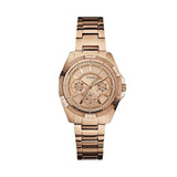 Guess Phantom Mini Rose Gold Dial Rose Gold Steel Strap Watch for Women - W0235L3