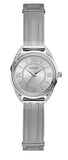 Guess W1084L1 Whisper Quartz Women's Watch – Silver Dial & Silver Mesh Bracelet