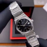 Tissot T137.207.11.051.00 PRX Powermatic 80 Men's Watch – Black Dial & Silver Steel Strap