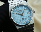 Tissot T137.207.11.351.00 PRX Powermatic 80 Men's Watch – Ice Blue Dial & Silver Steel Strap