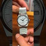 Tissot T137.207.11.111.00 PRX Powermatic 80 Men's Watch – White Dial & Silver Steel Strap