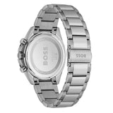 Hugo Boss Cloud Chronograph Blue Dial Silver Steel Strap Watch For Men - 1514015