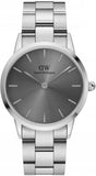 Daniel Wellington DW00100328 Link Men's Watch – Grey Dial & Silver Steel Strap