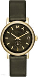Marc Jacobs MBM1330 Baker Quartz Women’s Watch – Olive Dial & Olive Leather Strap