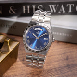 Tudor M28600-0005 Royal Automatic Men's Watch – Blue Dial & Silver Steel Strap