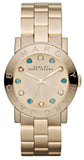 Marc Jacobs MBM3215 Amy Dexter Quartz Women’s Watch – Gold Dial & Gold Steel Strap