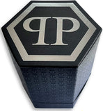 Philipp Plein The Skull Black Dial Black Silicone Strap Watch for Men - PWAAA0621