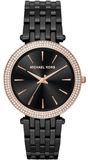Michael Kors MK3407 Darci Women's Watch – Black Dial & Black Steel Bracelet