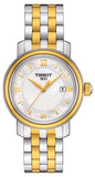 Tissot T097.010.22.118.00 T Classic Bridgeport Lady Quartz Women's Watch – White Mother of Pearl Dial & Two-Tone Steel Strap