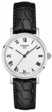 Tissot T109.210.16.033.00 Everytime Small Women’s Watch – White Dial & Black Leather Strap