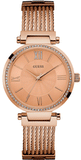 Guess W0638L4 Soho Women's Watch – Rose Gold Dial & Stainless Steel Bracelet