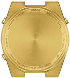 Tissot PRX Digital Quartz Gold Dial Gold Steel Strap Watch for Men - T137.463.33.020.00