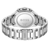 Hugo Boss Runner Chronograph Blue Dial Silver Steel Strap Watch for Men - 1514143