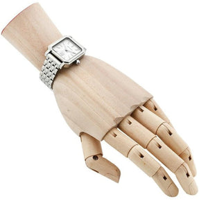 Tory Burch Robinson White Dial Silver Steel Strap Watch for Women - TBW1510