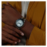 Hugo Boss Runner 3H Light Blue Dial Silver Steel Strap Watch for Men - 1514207