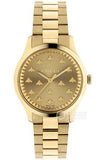 Gucci G Timeless 18K Gold Dial Gold Steel Strap Watch for Women - YA1265036