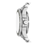 Emporio Armani Sea Explorer Blue Dial Silver Steel Strap Watch for Men - AR60087