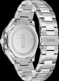 Hugo Boss Runner 3H Black Dial Silver Steel Strap Watch for Men - 1514210